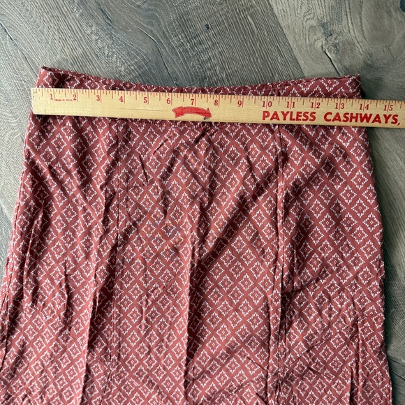 Forever 21 Coral Geometric Maxi Skirt - Picture 5 of 7